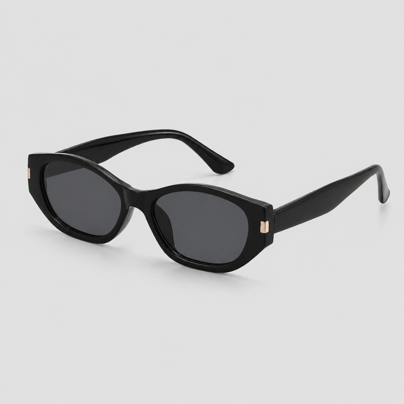 Retro Cat-Eye PC Frame Sunglasses