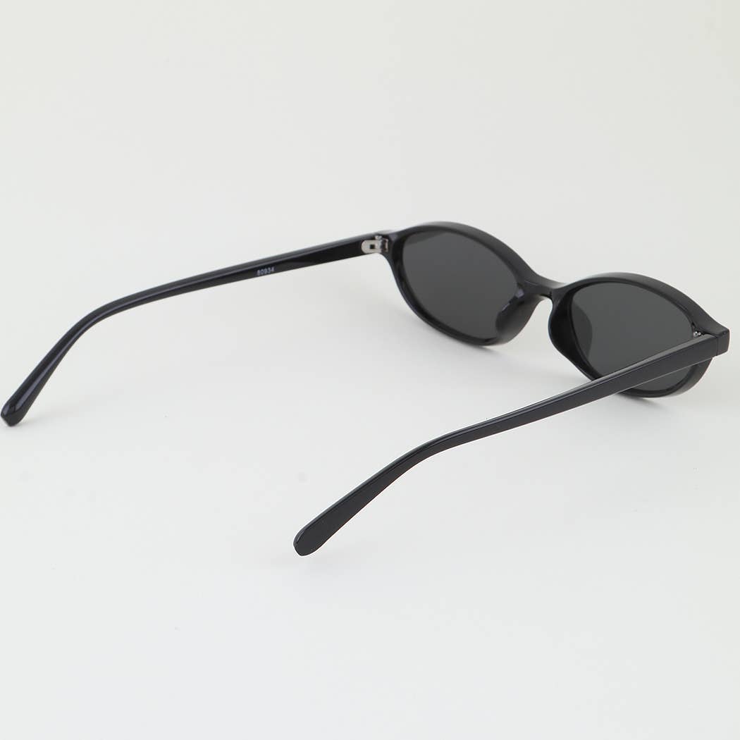 Modern Retro Oval Sunglasses