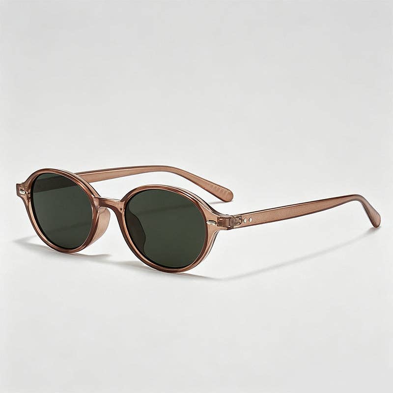 Vintage Oval Small Frame Y2K Sunglasses