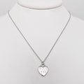 "FUCK OFF" Gold Plated Heart Pendant Necklace