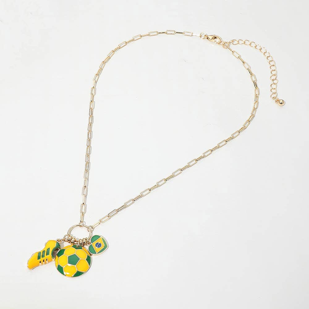 FIFA World Cup Shoe Charm Necklace