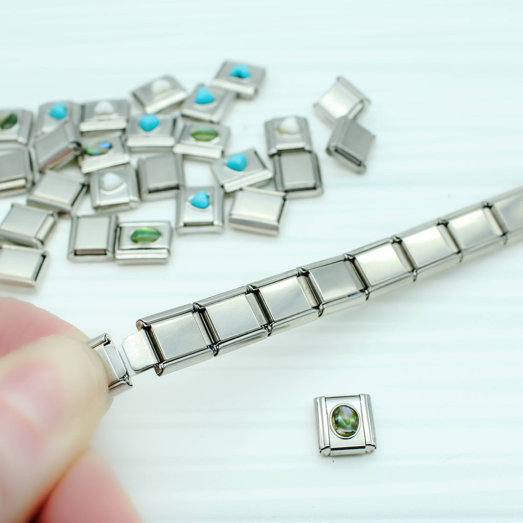 Italian Charm Bracelet Starter - 316L Stainless Steel