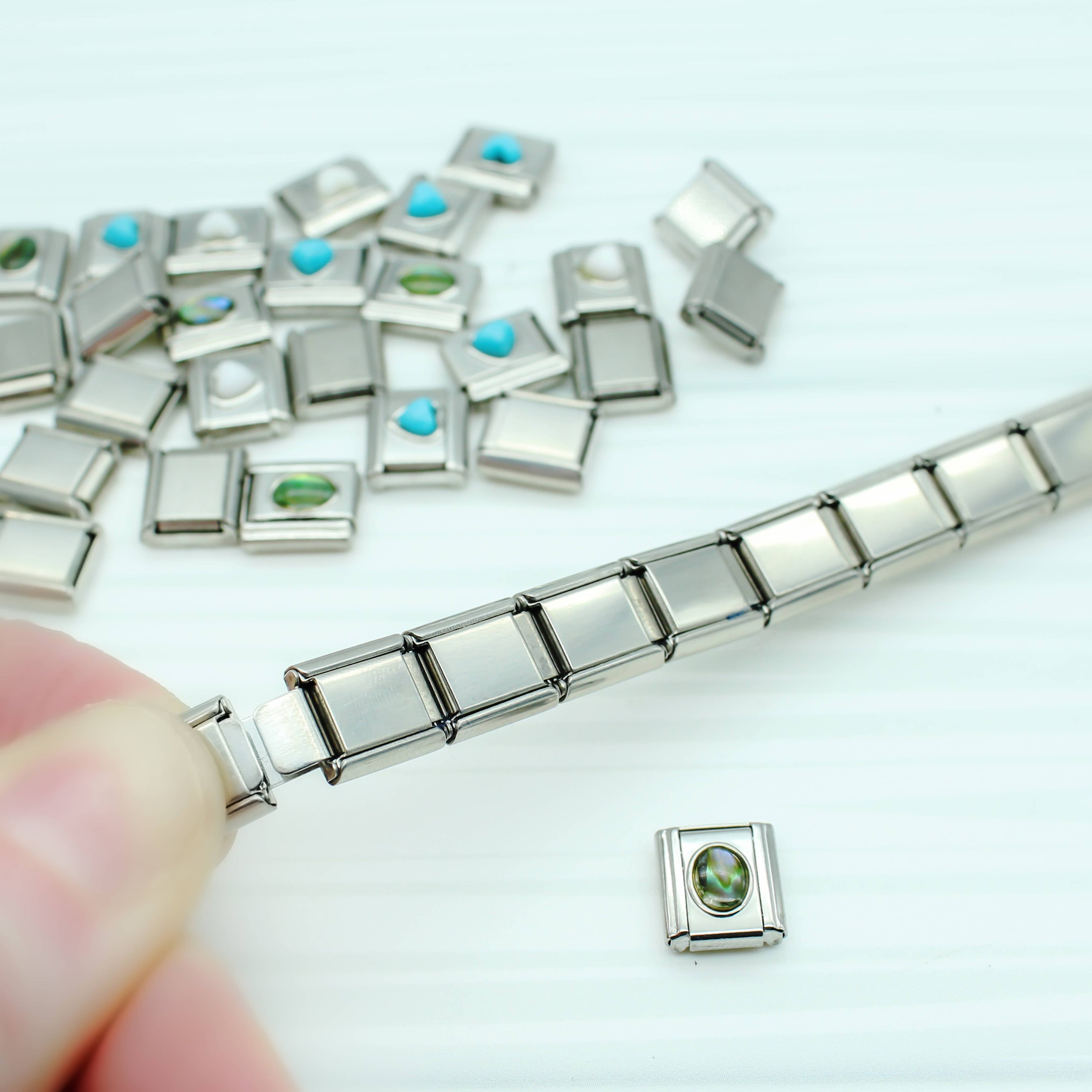 Italian Charm Bracelet Starter - 316L Stainless Steel