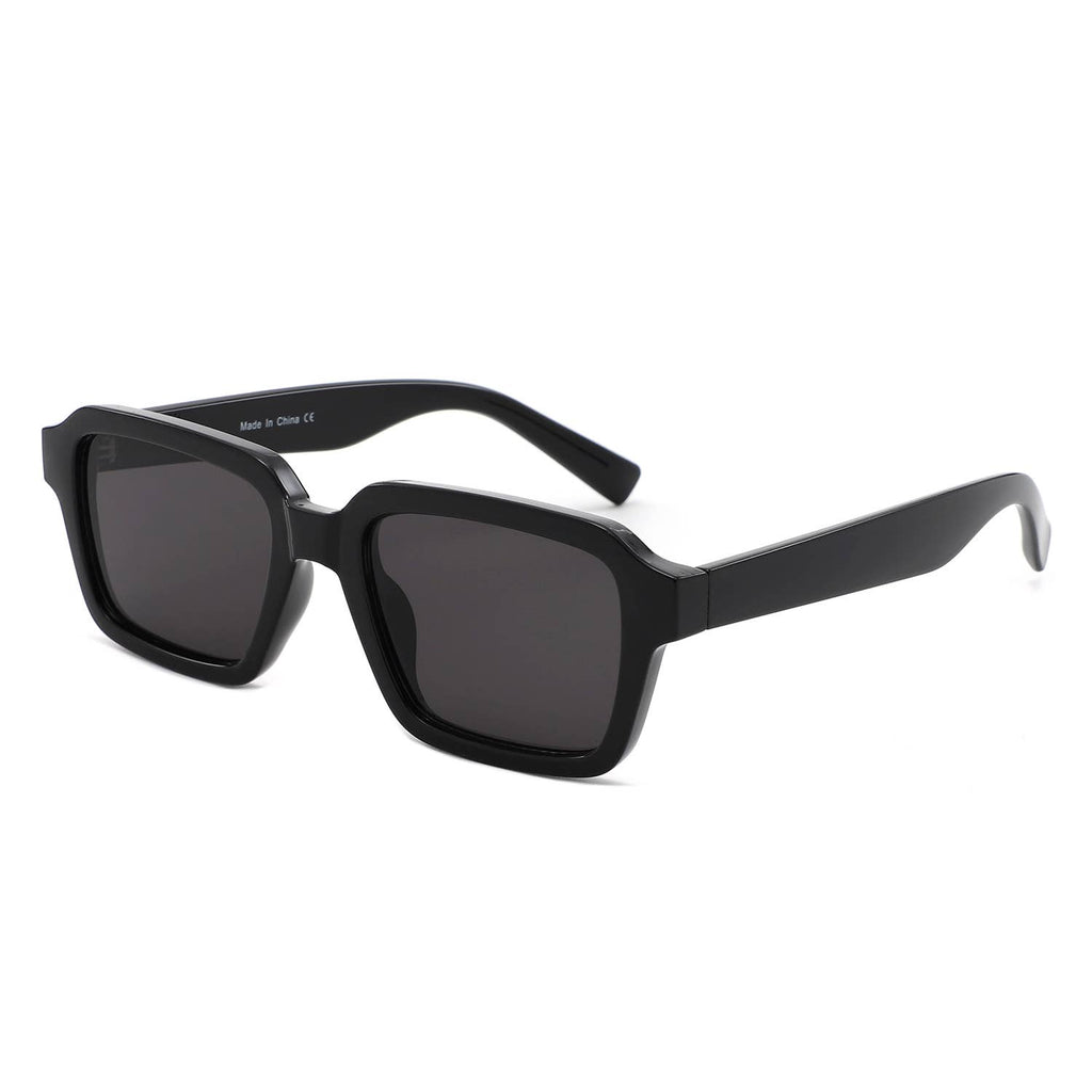 Vintage 90s Rectangular Retro Chunky Square Sunglasses