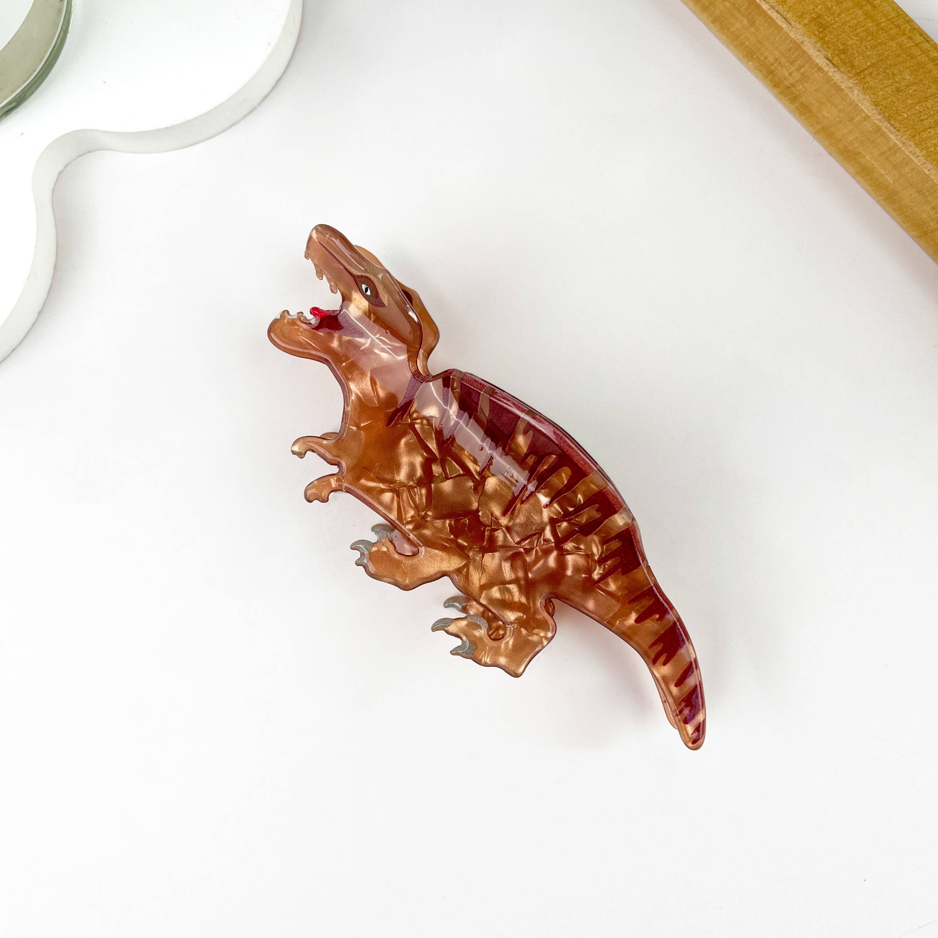 Dinosaur Animal Acrylic Hair Clip