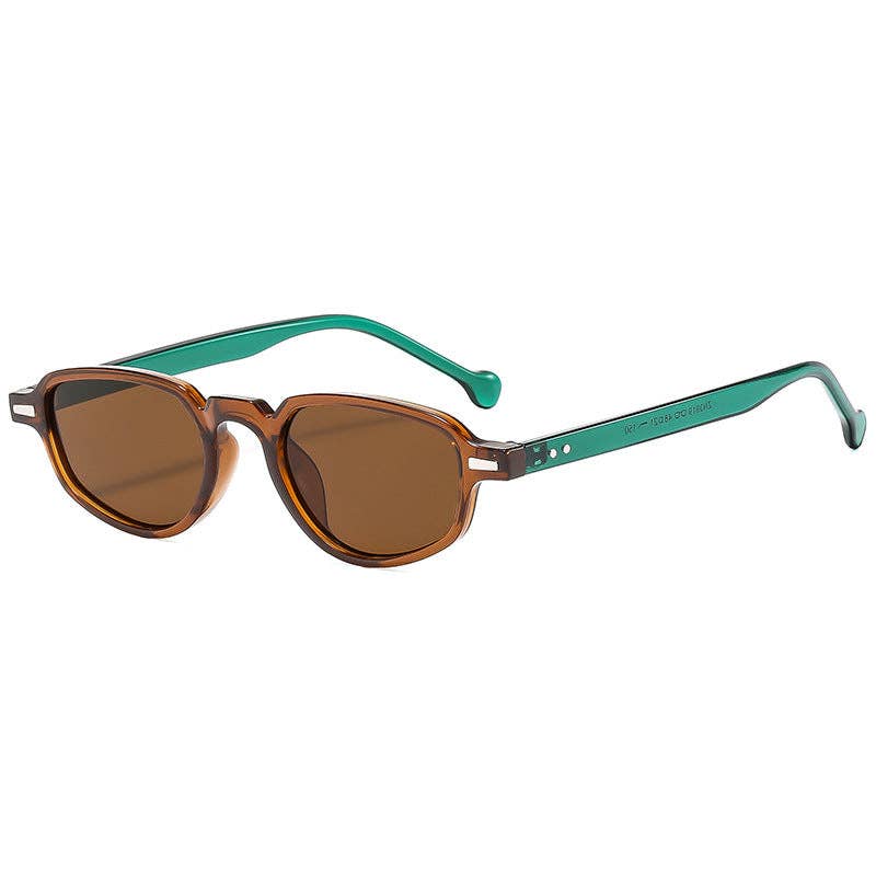 Retro Cat Eye Sunglasses for Women with Stylish Mini Frames