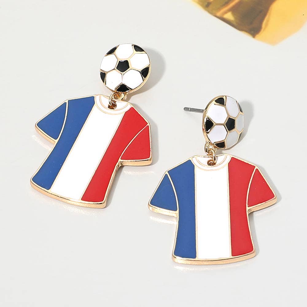 FIFA World Cup Jersey Earrings