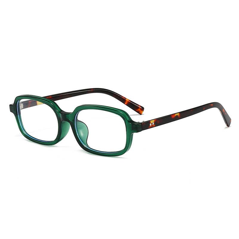 Trendy Rectangle Sunglasses for Women and Men with UV400 Protection