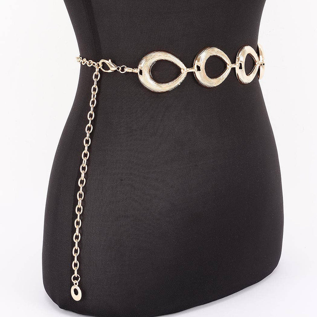 Vintage Metal Chain Plus Size Belt