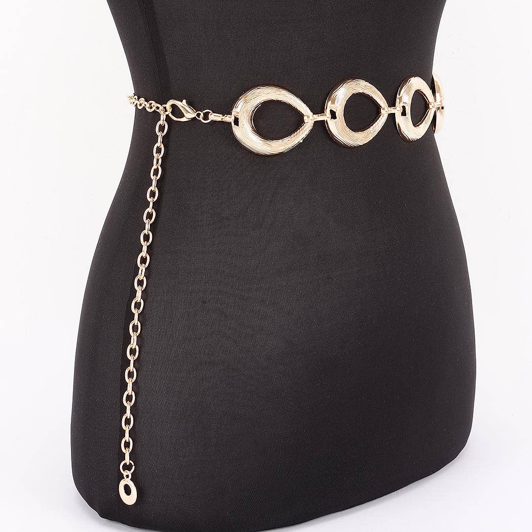 Vintage Metal Chain Plus Size Belt
