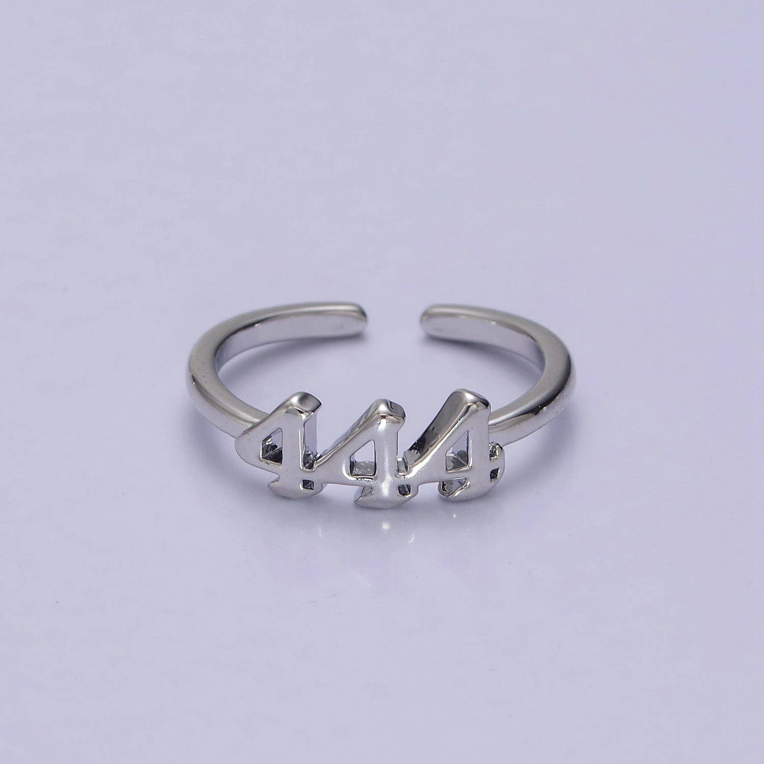 Gold/Silver Number Minimalist Casual Open Ring O2047~O2064