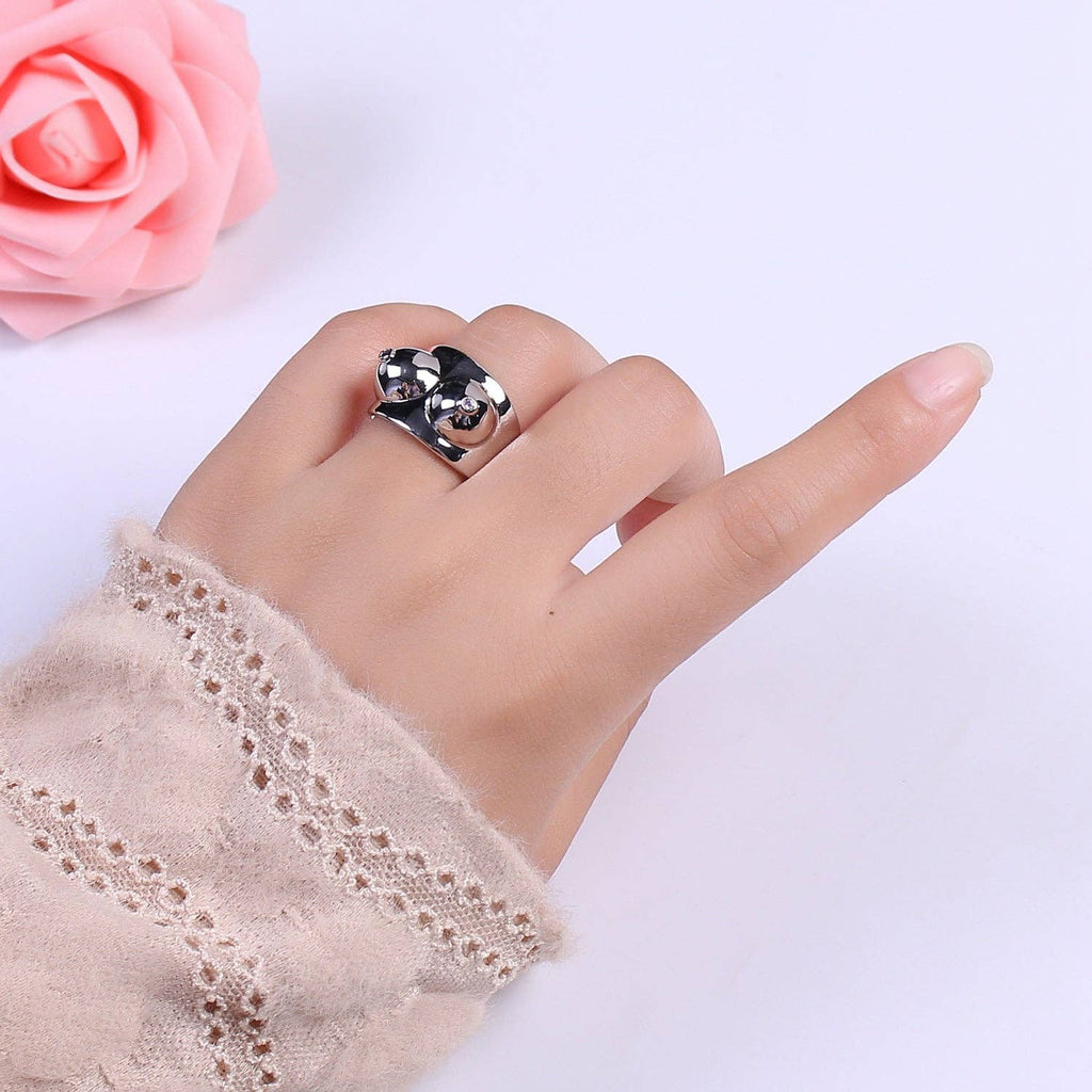 Gold Boobs Ring Novelty Silver Breast Cancer Awareness. Celebrating Breastfeeding Jewelry Gold Boobs Ring Novelty Silver Breast Cancer Awareness. Celebrating Breastfeeding Jewelry U025