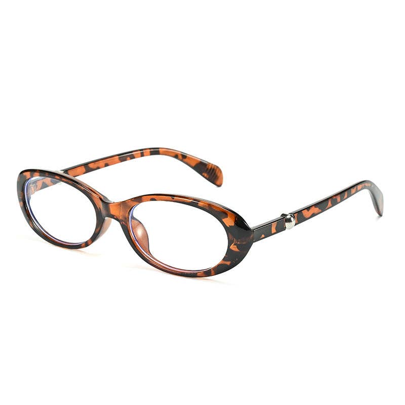 Cat Eye Sunglasses Stylish Oval Frame UV400 Protection