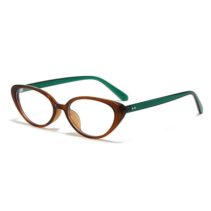 Trendy Cat Eye Sunglasses for Women with Triangle Design