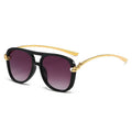 Bohemian Leopard Print Pilot Sunglasses for Women Stylish Vacation Shades