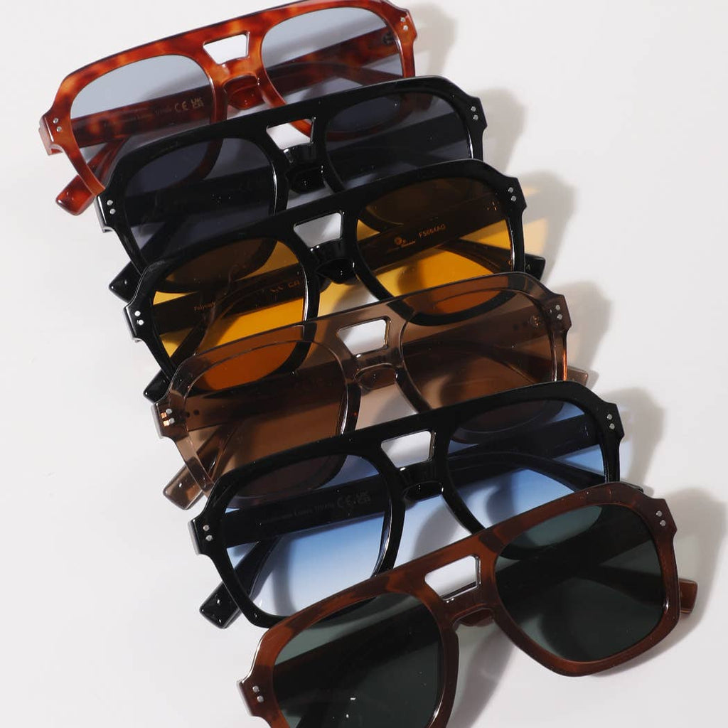 Women's Retro Square Sunglasses-Assorted Frames
