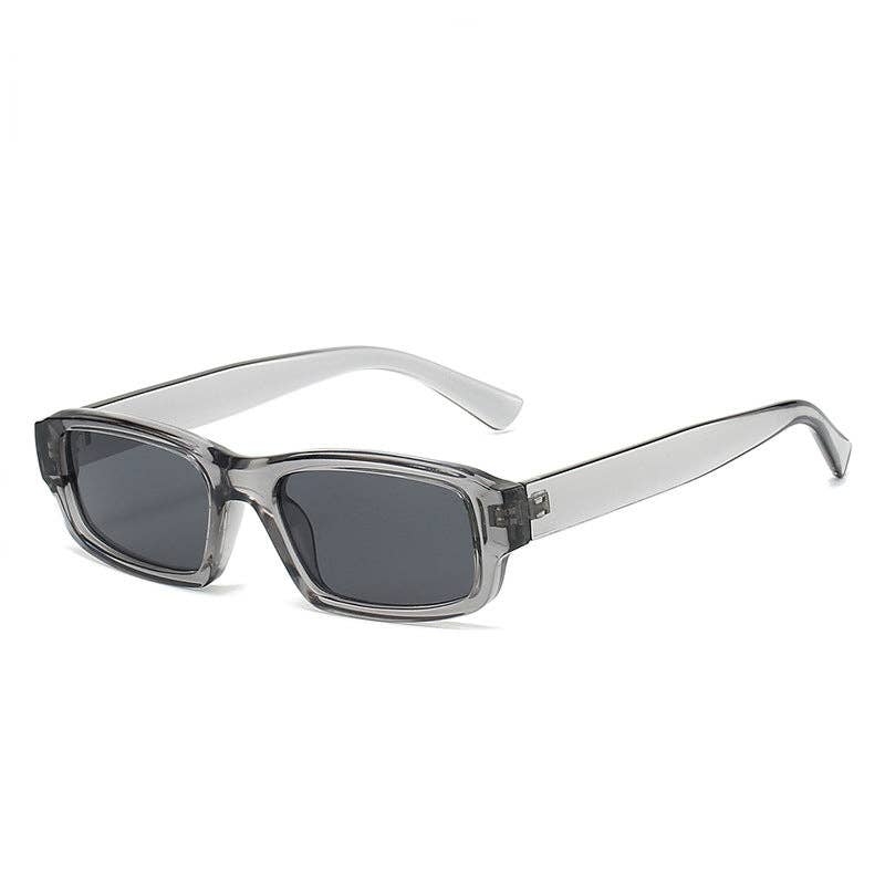 Trendy Square Cat Eye Sunglasses for Women UV400 Protection