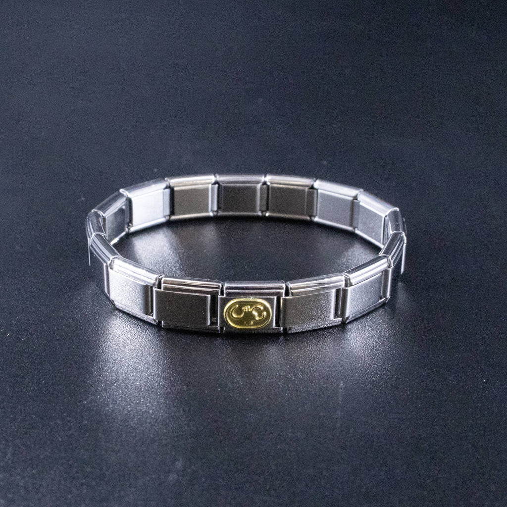 Italian Charms - Scorpio Zodiac, 9mm Gold Bracelet Links