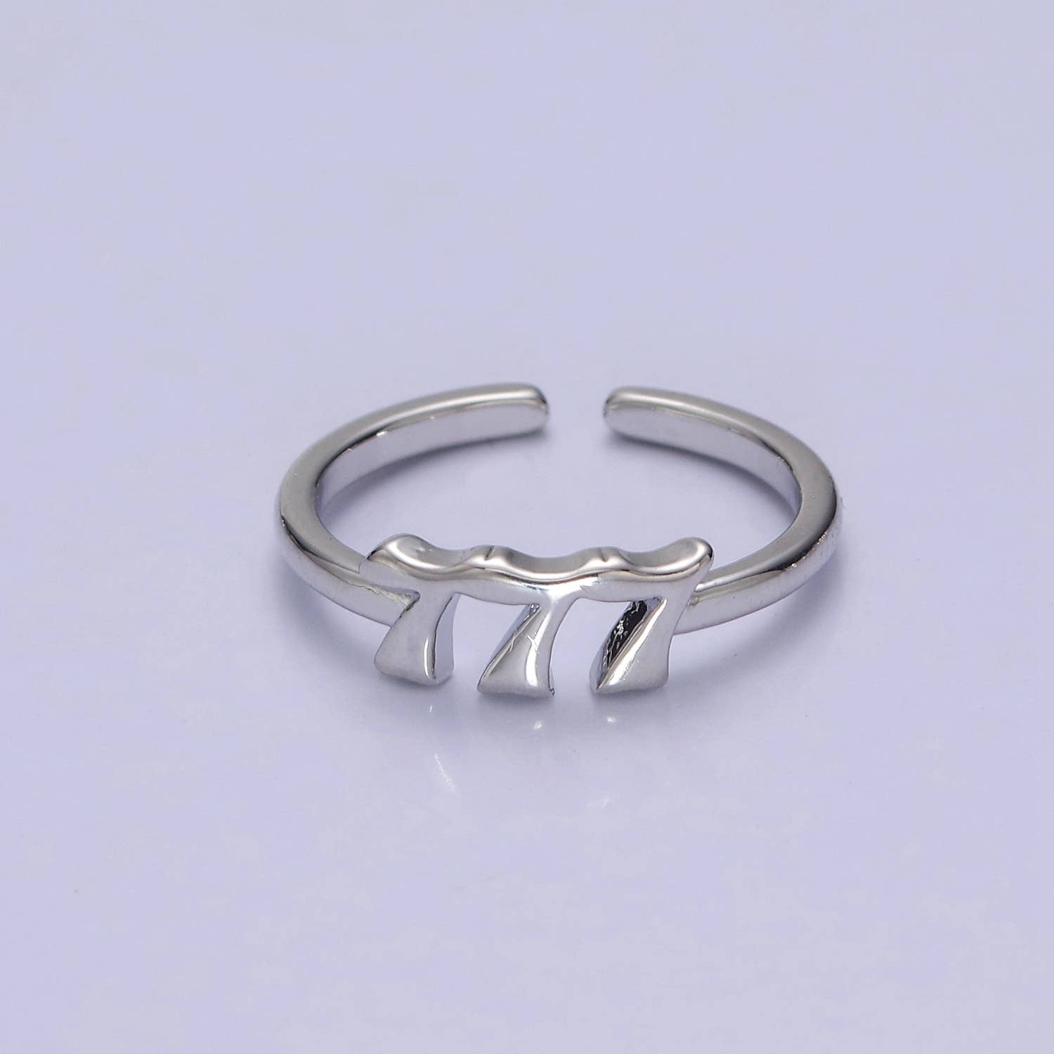 Gold/Silver Number Minimalist Casual Open Ring O2047~O2064
