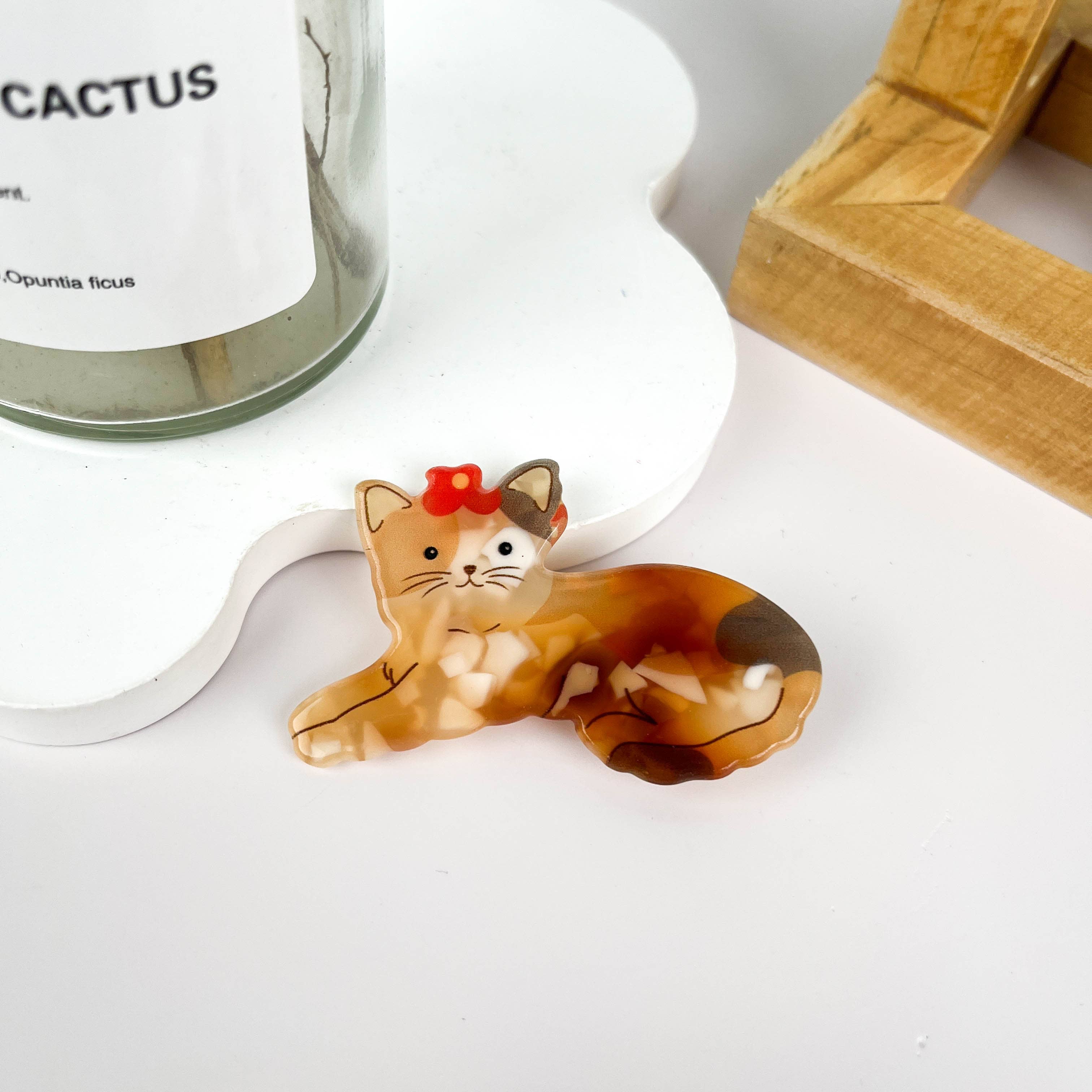 Cat and Dog Animal Hair Claw Clips