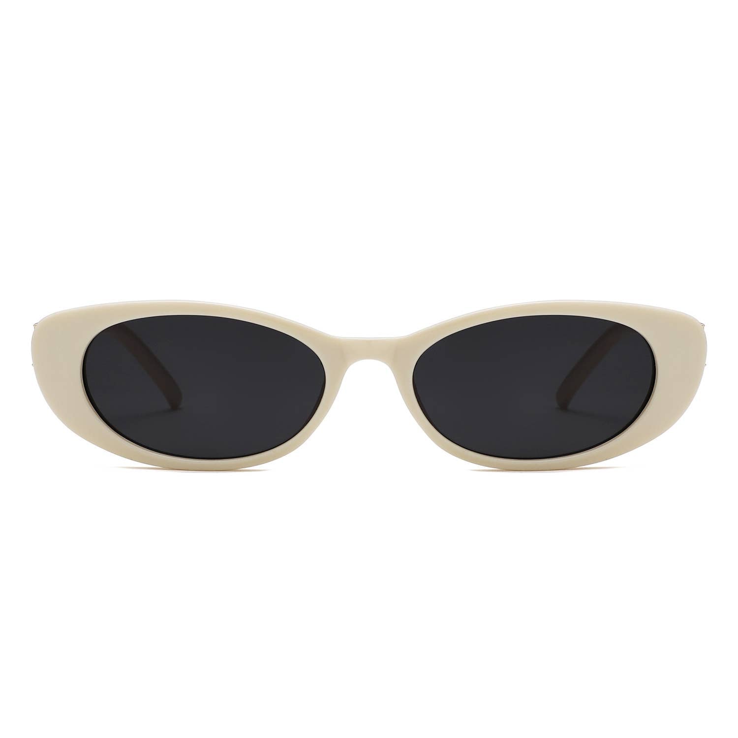 90s Slim Oval Nararow Women Fashion Sunglasses