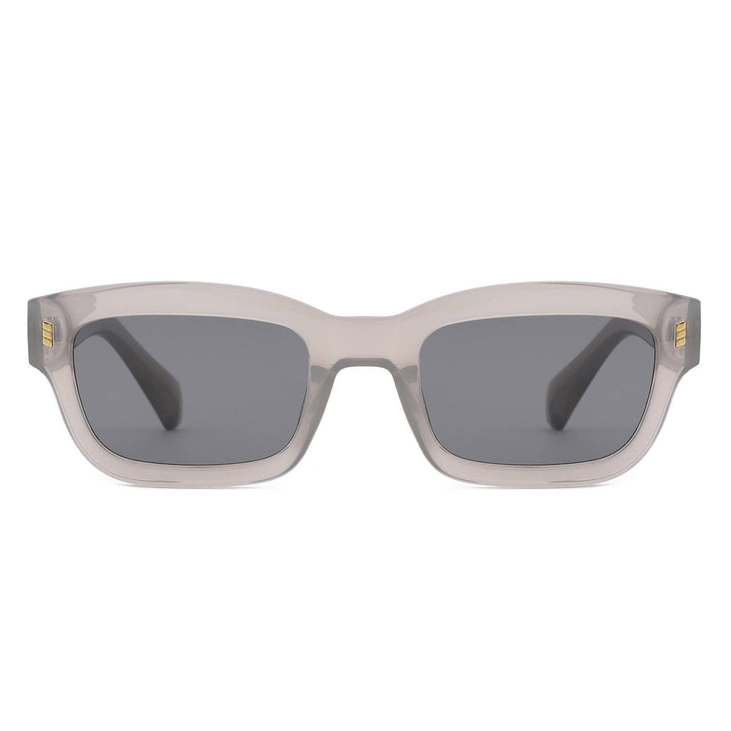 Rectangular Fashion Bold Vintage Inspired Sunglasses