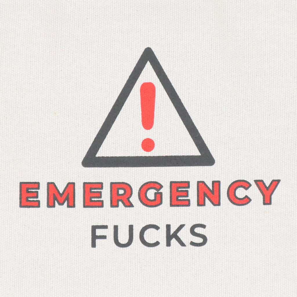 Canvas Pouch Emergency Fucks