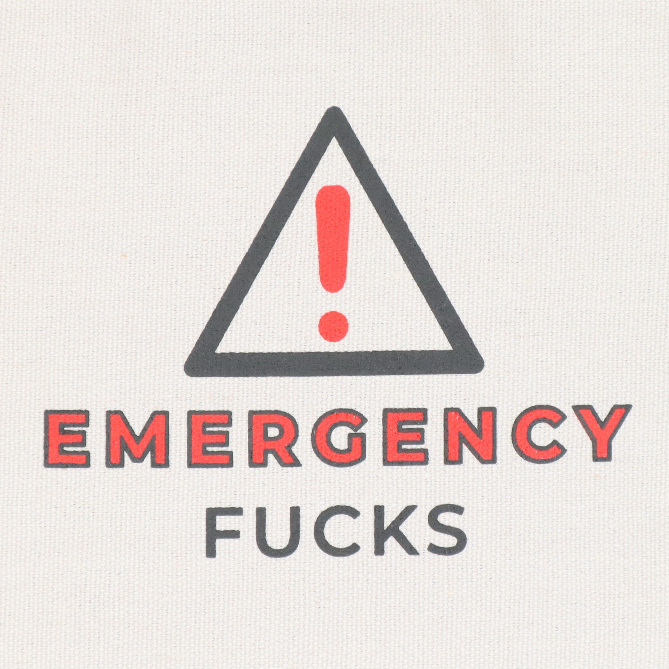 Canvas Pouch Emergency Fucks