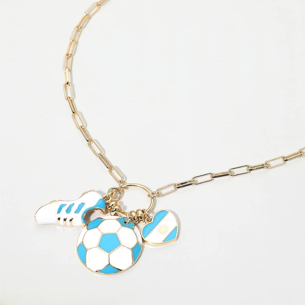 FIFA World Cup Shoe Charm Necklace